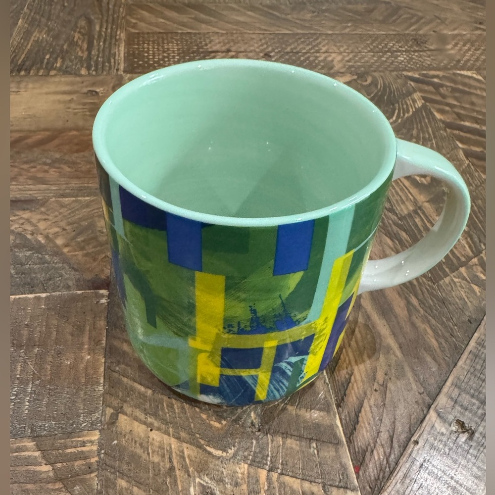 Anthropologie Lottie Monogram Letter H Coffee Mug